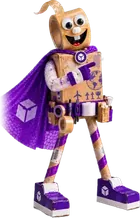 Pax, BoxTrack's mascot, pointing